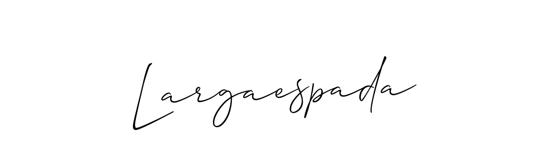 See photos of Largaespada official signature by Spectra . Check more albums & portfolios. Read reviews & check more about Allison_Script font. Largaespada signature style 2 images and pictures png