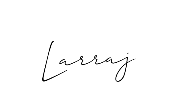 Make a short Larraj signature style. Manage your documents anywhere anytime using Allison_Script. Create and add eSignatures, submit forms, share and send files easily. Larraj signature style 2 images and pictures png