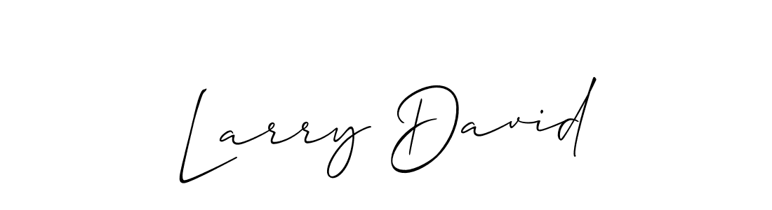 Also we have Larry David name is the best signature style. Create professional handwritten signature collection using Allison_Script autograph style. Larry David signature style 2 images and pictures png