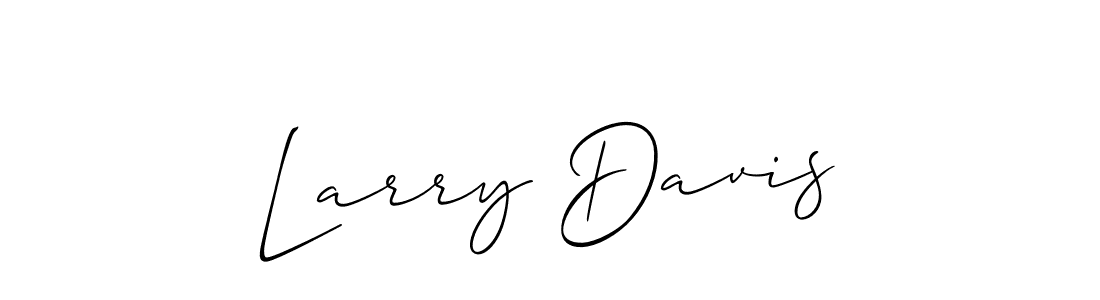 Make a beautiful signature design for name Larry Davis. Use this online signature maker to create a handwritten signature for free. Larry Davis signature style 2 images and pictures png