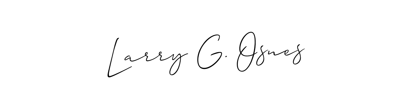See photos of Larry G. Osnes official signature by Spectra . Check more albums & portfolios. Read reviews & check more about Allison_Script font. Larry G. Osnes signature style 2 images and pictures png