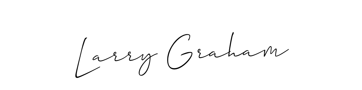 Also we have Larry Graham name is the best signature style. Create professional handwritten signature collection using Allison_Script autograph style. Larry Graham signature style 2 images and pictures png
