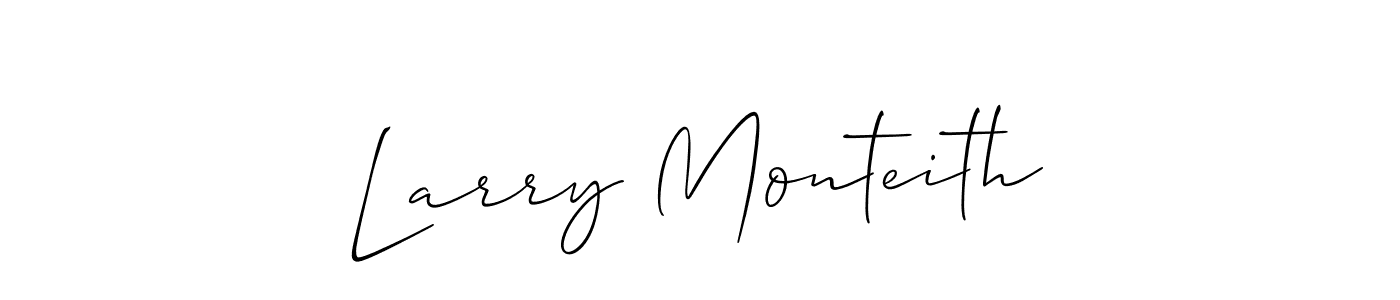 Check out images of Autograph of Larry Monteith name. Actor Larry Monteith Signature Style. Allison_Script is a professional sign style online. Larry Monteith signature style 2 images and pictures png