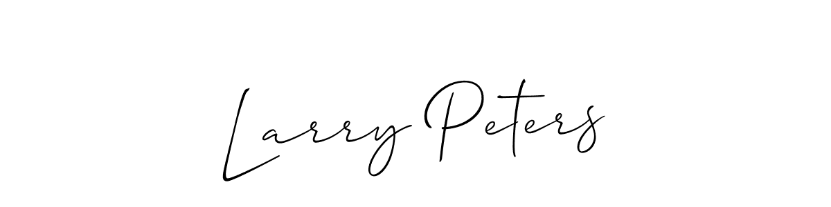 This is the best signature style for the Larry Peters name. Also you like these signature font (Allison_Script). Mix name signature. Larry Peters signature style 2 images and pictures png