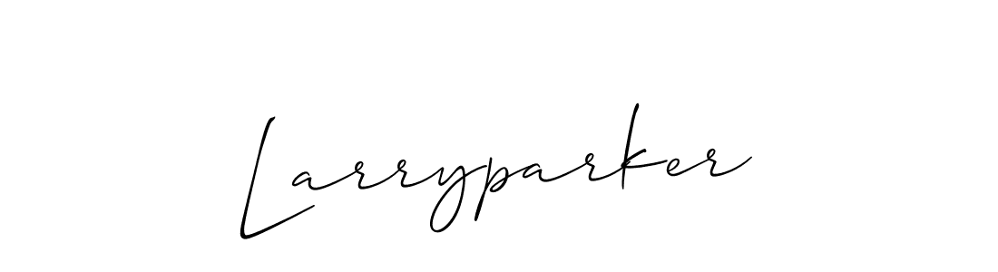 Once you've used our free online signature maker to create your best signature Allison_Script style, it's time to enjoy all of the benefits that Larryparker name signing documents. Larryparker signature style 2 images and pictures png