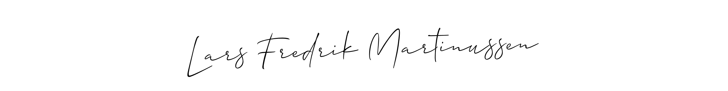 How to Draw Lars Fredrik Martinussen signature style? Allison_Script is a latest design signature styles for name Lars Fredrik Martinussen. Lars Fredrik Martinussen signature style 2 images and pictures png