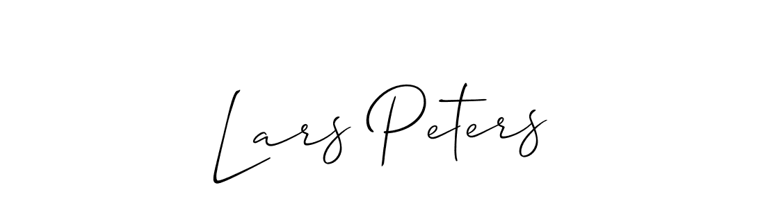 How to make Lars Peters signature? Allison_Script is a professional autograph style. Create handwritten signature for Lars Peters name. Lars Peters signature style 2 images and pictures png
