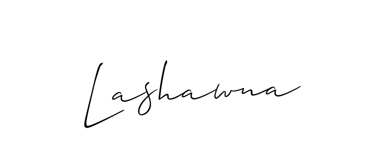 if you are searching for the best signature style for your name Lashawna. so please give up your signature search. here we have designed multiple signature styles  using Allison_Script. Lashawna signature style 2 images and pictures png