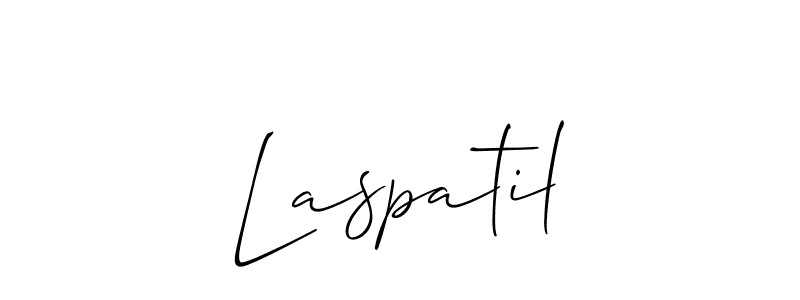 Here are the top 10 professional signature styles for the name Laspatil. These are the best autograph styles you can use for your name. Laspatil signature style 2 images and pictures png