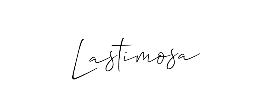 Also we have Lastimosa name is the best signature style. Create professional handwritten signature collection using Allison_Script autograph style. Lastimosa signature style 2 images and pictures png