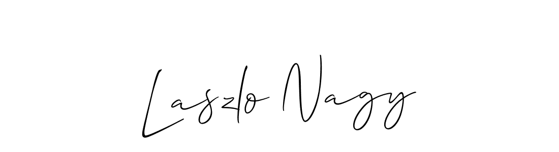 Here are the top 10 professional signature styles for the name Laszlo Nagy. These are the best autograph styles you can use for your name. Laszlo Nagy signature style 2 images and pictures png