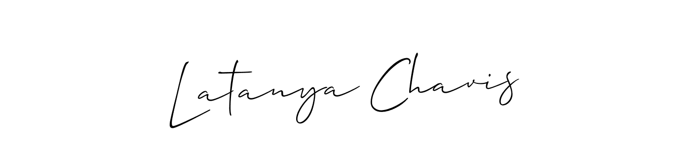 Best and Professional Signature Style for Latanya Chavis. Allison_Script Best Signature Style Collection. Latanya Chavis signature style 2 images and pictures png