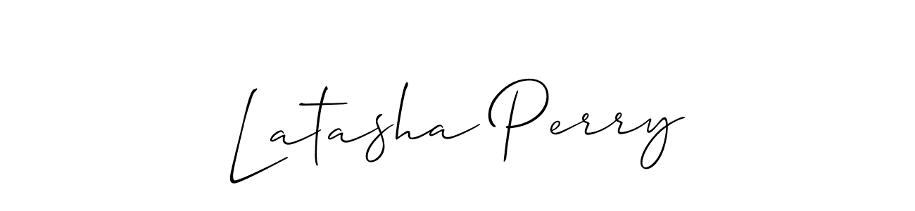 if you are searching for the best signature style for your name Latasha Perry. so please give up your signature search. here we have designed multiple signature styles  using Allison_Script. Latasha Perry signature style 2 images and pictures png