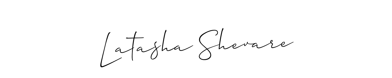 Check out images of Autograph of Latasha Shevare name. Actor Latasha Shevare Signature Style. Allison_Script is a professional sign style online. Latasha Shevare signature style 2 images and pictures png