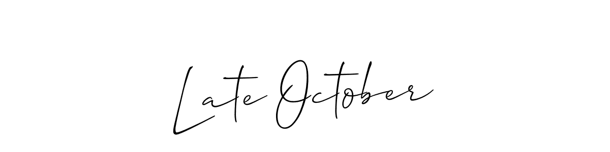 This is the best signature style for the Late October name. Also you like these signature font (Allison_Script). Mix name signature. Late October signature style 2 images and pictures png