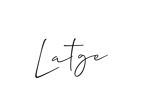 How to make Latge name signature. Use Allison_Script style for creating short signs online. This is the latest handwritten sign. Latge signature style 2 images and pictures png