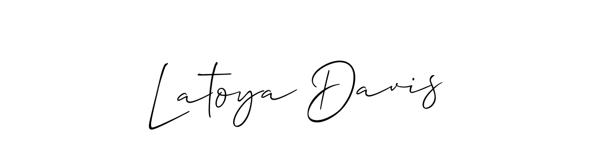 Here are the top 10 professional signature styles for the name Latoya Davis. These are the best autograph styles you can use for your name. Latoya Davis signature style 2 images and pictures png