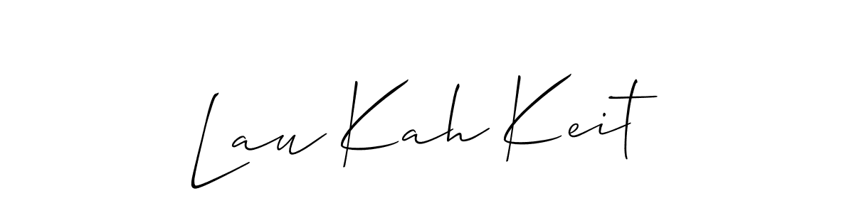 Make a short Lau Kah Keit signature style. Manage your documents anywhere anytime using Allison_Script. Create and add eSignatures, submit forms, share and send files easily. Lau Kah Keit signature style 2 images and pictures png