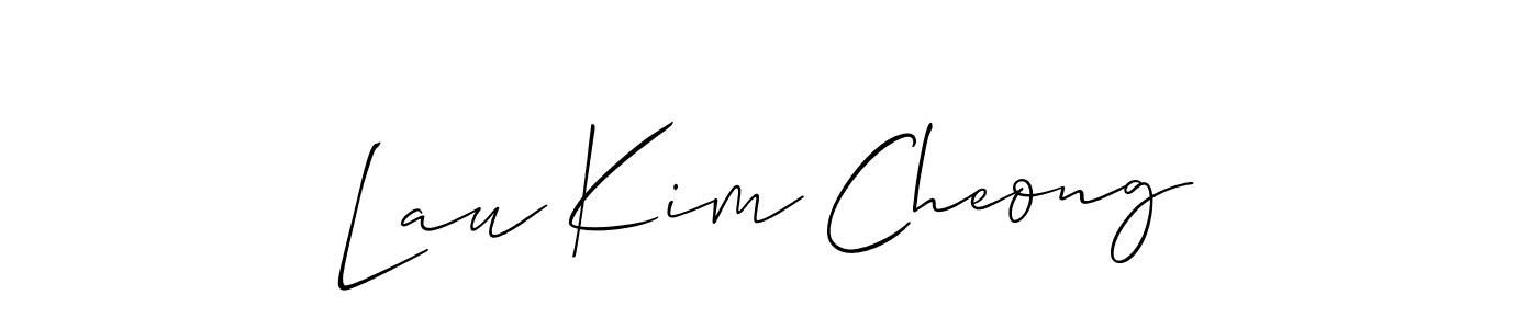 Once you've used our free online signature maker to create your best signature Allison_Script style, it's time to enjoy all of the benefits that Lau Kim Cheong name signing documents. Lau Kim Cheong signature style 2 images and pictures png