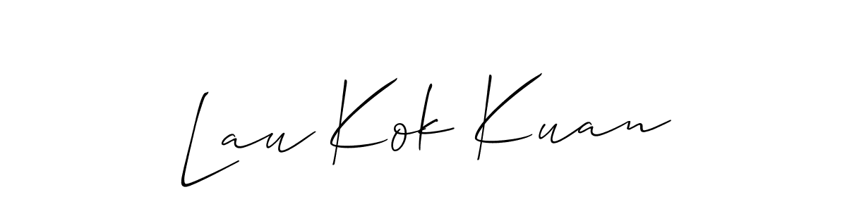Make a beautiful signature design for name Lau Kok Kuan. Use this online signature maker to create a handwritten signature for free. Lau Kok Kuan signature style 2 images and pictures png