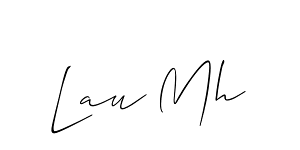 It looks lik you need a new signature style for name Lau Mh. Design unique handwritten (Allison_Script) signature with our free signature maker in just a few clicks. Lau Mh signature style 2 images and pictures png