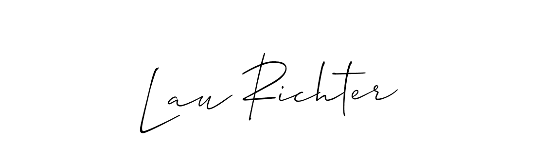 Here are the top 10 professional signature styles for the name Lau Richter. These are the best autograph styles you can use for your name. Lau Richter signature style 2 images and pictures png