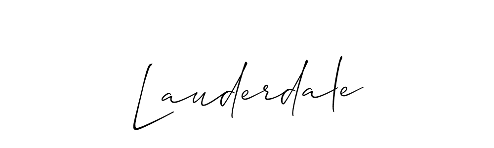 Best and Professional Signature Style for Lauderdale. Allison_Script Best Signature Style Collection. Lauderdale signature style 2 images and pictures png