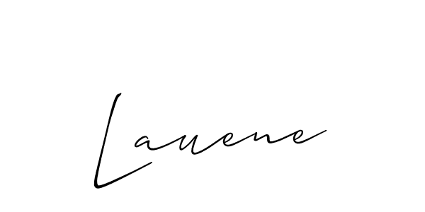 Also You can easily find your signature by using the search form. We will create Lauene name handwritten signature images for you free of cost using Allison_Script sign style. Lauene signature style 2 images and pictures png