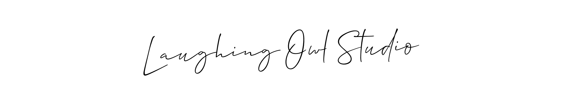 Check out images of Autograph of Laughing Owl Studio name. Actor Laughing Owl Studio Signature Style. Allison_Script is a professional sign style online. Laughing Owl Studio signature style 2 images and pictures png