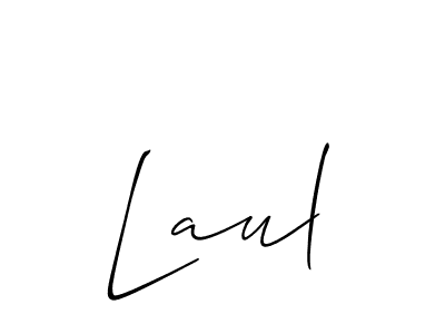 Make a beautiful signature design for name Laul. Use this online signature maker to create a handwritten signature for free. Laul signature style 2 images and pictures png