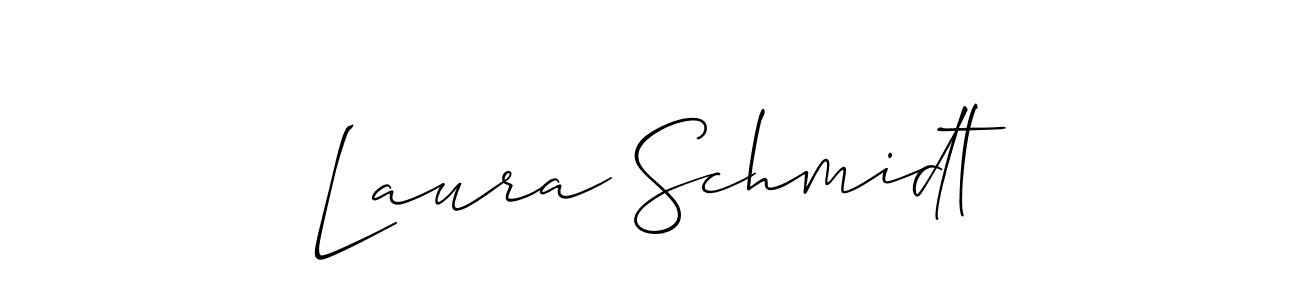 Check out images of Autograph of Laura Schmidt name. Actor Laura Schmidt Signature Style. Allison_Script is a professional sign style online. Laura Schmidt signature style 2 images and pictures png