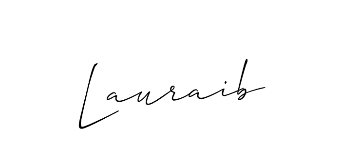 Design your own signature with our free online signature maker. With this signature software, you can create a handwritten (Allison_Script) signature for name Lauraib. Lauraib signature style 2 images and pictures png