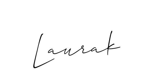 Make a short Laurak signature style. Manage your documents anywhere anytime using Allison_Script. Create and add eSignatures, submit forms, share and send files easily. Laurak signature style 2 images and pictures png