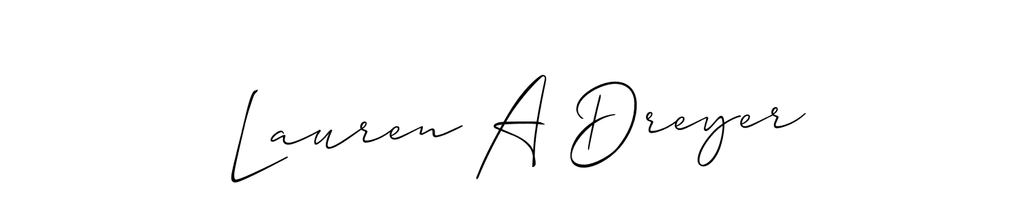 See photos of Lauren A Dreyer official signature by Spectra . Check more albums & portfolios. Read reviews & check more about Allison_Script font. Lauren A Dreyer signature style 2 images and pictures png