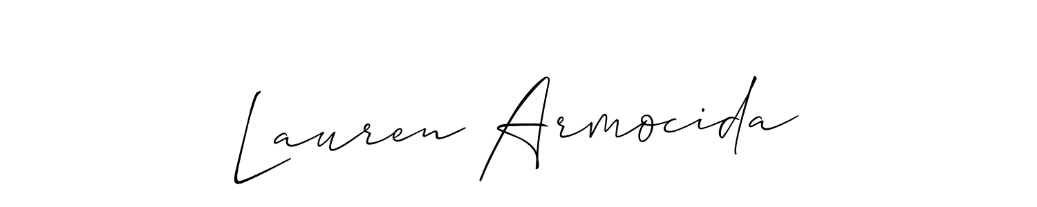 Make a beautiful signature design for name Lauren Armocida. Use this online signature maker to create a handwritten signature for free. Lauren Armocida signature style 2 images and pictures png