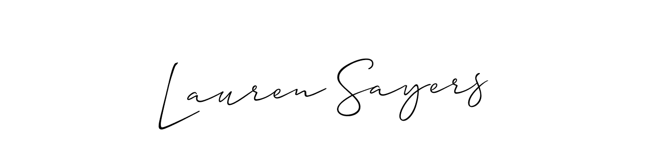 Check out images of Autograph of Lauren Sayers name. Actor Lauren Sayers Signature Style. Allison_Script is a professional sign style online. Lauren Sayers signature style 2 images and pictures png