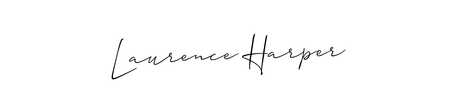 See photos of Laurence Harper official signature by Spectra . Check more albums & portfolios. Read reviews & check more about Allison_Script font. Laurence Harper signature style 2 images and pictures png