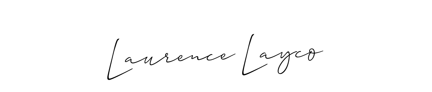 See photos of Laurence Layco official signature by Spectra . Check more albums & portfolios. Read reviews & check more about Allison_Script font. Laurence Layco signature style 2 images and pictures png