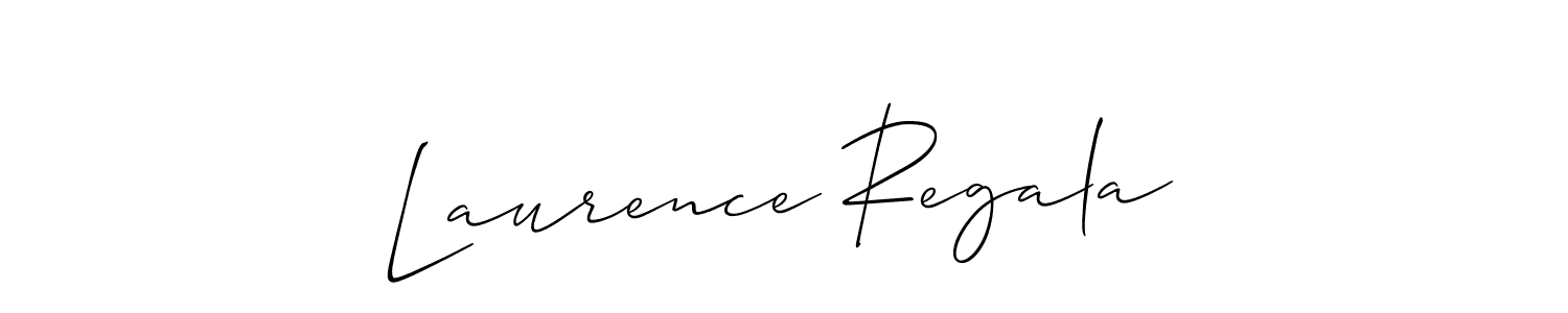 Similarly Allison_Script is the best handwritten signature design. Signature creator online .You can use it as an online autograph creator for name Laurence Regala. Laurence Regala signature style 2 images and pictures png