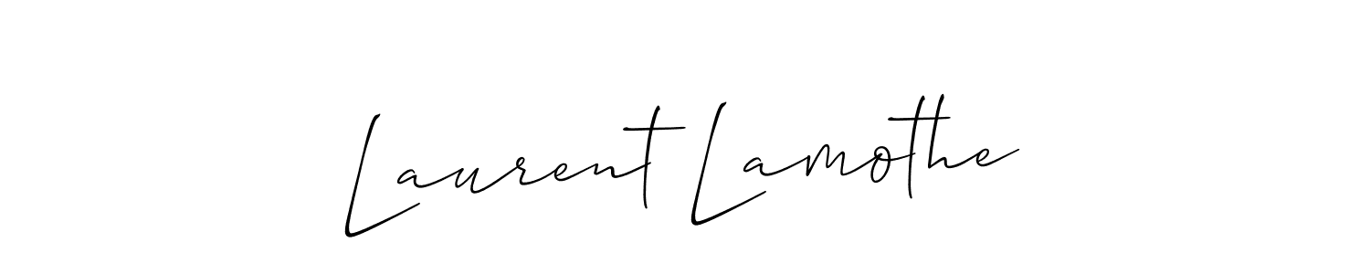 Best and Professional Signature Style for Laurent Lamothe. Allison_Script Best Signature Style Collection. Laurent Lamothe signature style 2 images and pictures png