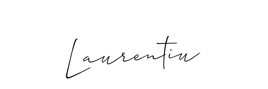 Make a short Laurentiu signature style. Manage your documents anywhere anytime using Allison_Script. Create and add eSignatures, submit forms, share and send files easily. Laurentiu signature style 2 images and pictures png