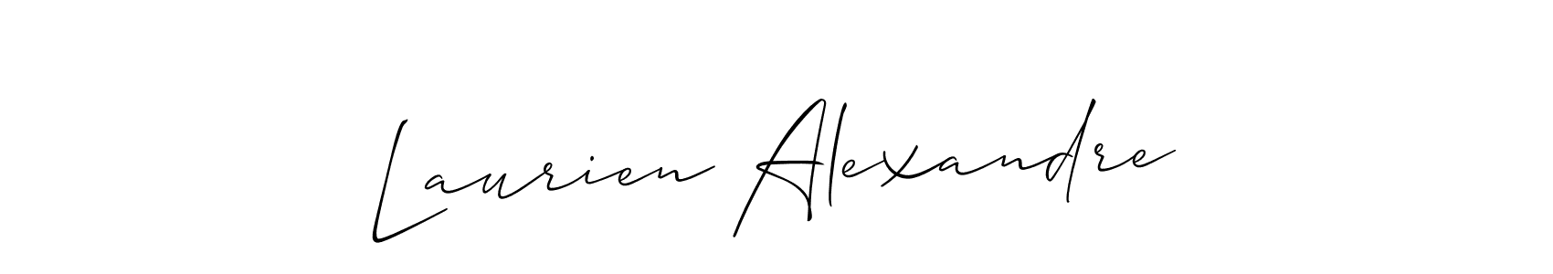 Once you've used our free online signature maker to create your best signature Allison_Script style, it's time to enjoy all of the benefits that Laurien Alexandre name signing documents. Laurien Alexandre signature style 2 images and pictures png