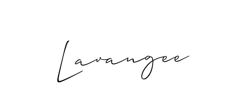 Also we have Lavangee name is the best signature style. Create professional handwritten signature collection using Allison_Script autograph style. Lavangee signature style 2 images and pictures png