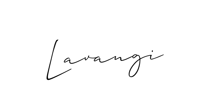 It looks lik you need a new signature style for name Lavangi. Design unique handwritten (Allison_Script) signature with our free signature maker in just a few clicks. Lavangi signature style 2 images and pictures png