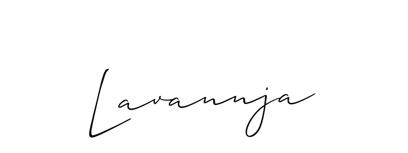 Also You can easily find your signature by using the search form. We will create Lavannja name handwritten signature images for you free of cost using Allison_Script sign style. Lavannja signature style 2 images and pictures png