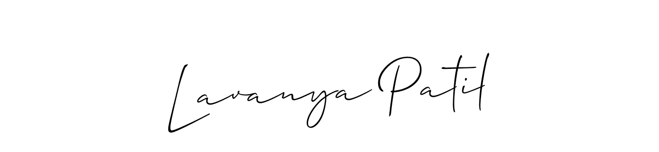 Also You can easily find your signature by using the search form. We will create Lavanya Patil name handwritten signature images for you free of cost using Allison_Script sign style. Lavanya Patil signature style 2 images and pictures png