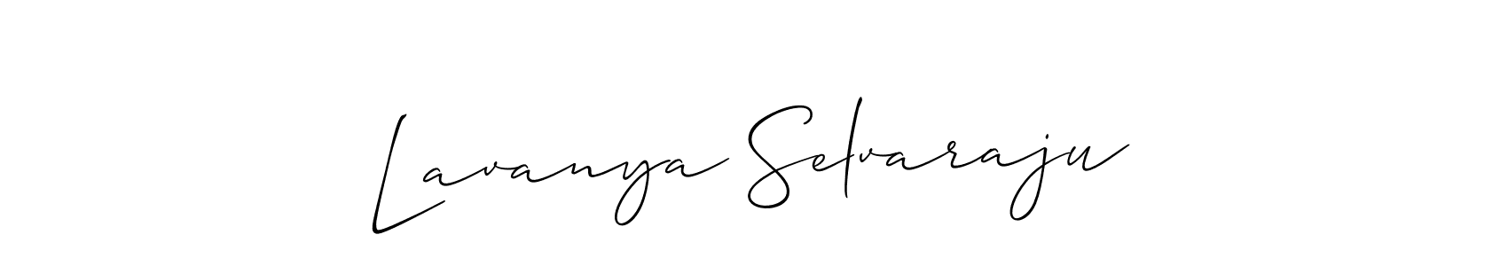 Once you've used our free online signature maker to create your best signature Allison_Script style, it's time to enjoy all of the benefits that Lavanya Selvaraju name signing documents. Lavanya Selvaraju signature style 2 images and pictures png