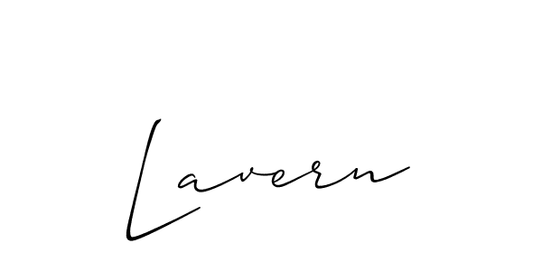 Lavern stylish signature style. Best Handwritten Sign (Allison_Script) for my name. Handwritten Signature Collection Ideas for my name Lavern. Lavern signature style 2 images and pictures png