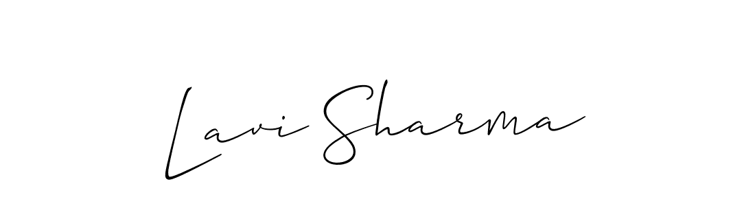 Here are the top 10 professional signature styles for the name Lavi Sharma. These are the best autograph styles you can use for your name. Lavi Sharma signature style 2 images and pictures png