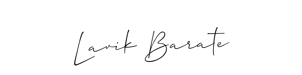 How to Draw Lavik Barate signature style? Allison_Script is a latest design signature styles for name Lavik Barate. Lavik Barate signature style 2 images and pictures png